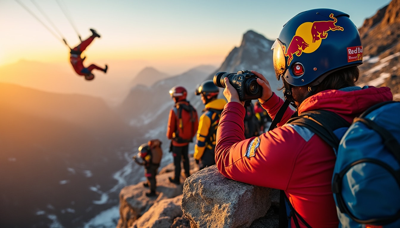 Illustration: Comment l’ADN extrême et aventurier façonne la stratégie marketing de Red Bull